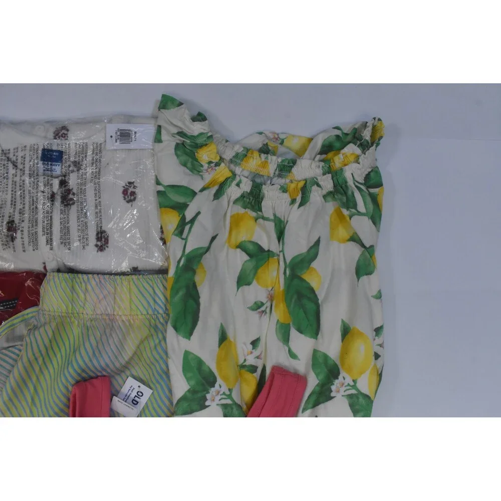 Old Navy Bulk Lot Of 10 Girls Size Large 10/12 Mixed Season Tops Bottoms Shorts